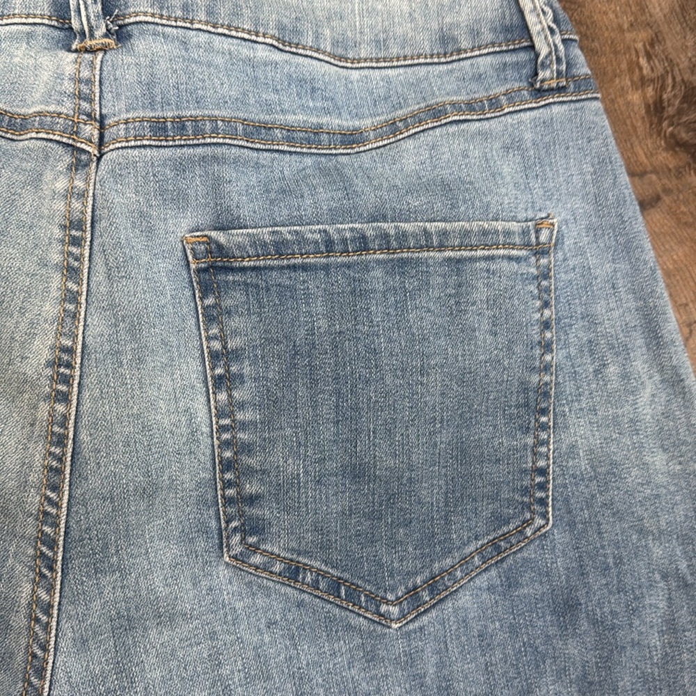 Rewash Ripped Denim Shorts Super High Rise Vintage Reunion size 9/29 - Picture 9 of 9